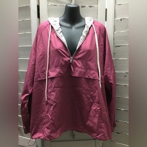 NWT Better Tomorrow windbreaker by Pepper & Zoe size XL
